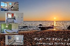 Apartamento en Rosas / Roses - Roses vista al mar playa Canyelles costa Brava AV-10