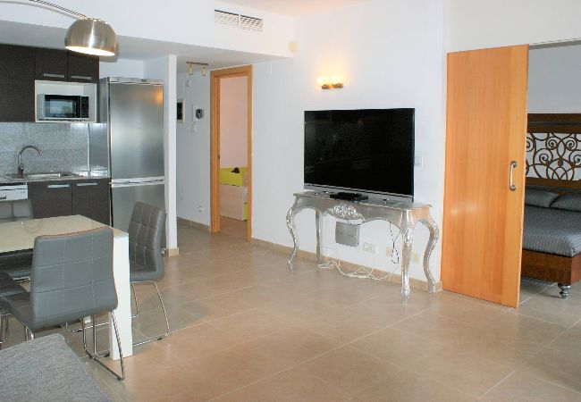 Apartamento en Rosas / Roses - Apartamento en Roses con vistas al canal y piscina AV-52 Apartamento en Rosas / Roses - Apartamento en Roses con vistas al canal y piscina AV-52
