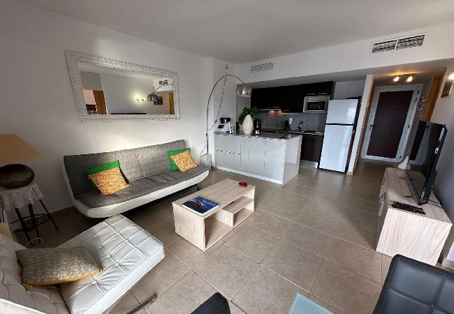 Apartamento en Rosas / Roses - Apartamento en Roses con vistas al canal y piscina AV-52 Apartamento en Rosas / Roses - Apartamento en Roses con vistas al canal y piscina AV-52